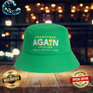 Celtic Football Club Champions Again 2023-2024 Bucket Hat
