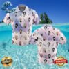 Chibi Ghost Pokemon Pattern Button Up Hawaiian Shirt