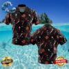 Chibi Strawhat Crew Pattern One Piece Button Up Hawaiian Shirt