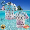 Chibi Strawhat Crew Pattern One Piece Button Up Hawaiian Shirt