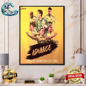 Columbus Crew Advance Congratulations To Our Guys On Their Impressive Run To The Concacaf Champions Cup Final Poster Canvas