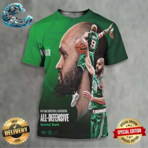 Congrats Derrick White Back To Back Seasons On An NBA All-Defensive Second Team All Over Print Shirt