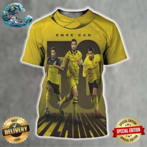 Congrats Emre Can Borussia Dortmund 50 UCL Appearances All Over Print Shirt