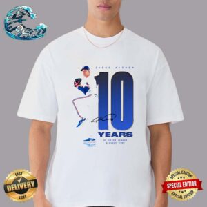 Congrats Jacos DeGrom On 10 Years Of MLB Service Time Unisex T-Shirt