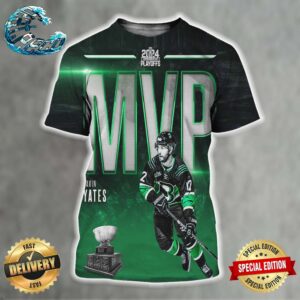 Congratulations To Gavin Yates From Binghamton Black Bears On Taking Home His Second FPHL Playoff MVP 2024 All Over Print Shirt