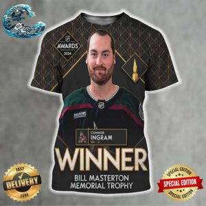 Connor Ingram Tampa Bay Lightning Is The Winner Of The Bill Masterton Memorial Trophy All Over Print Shirt
