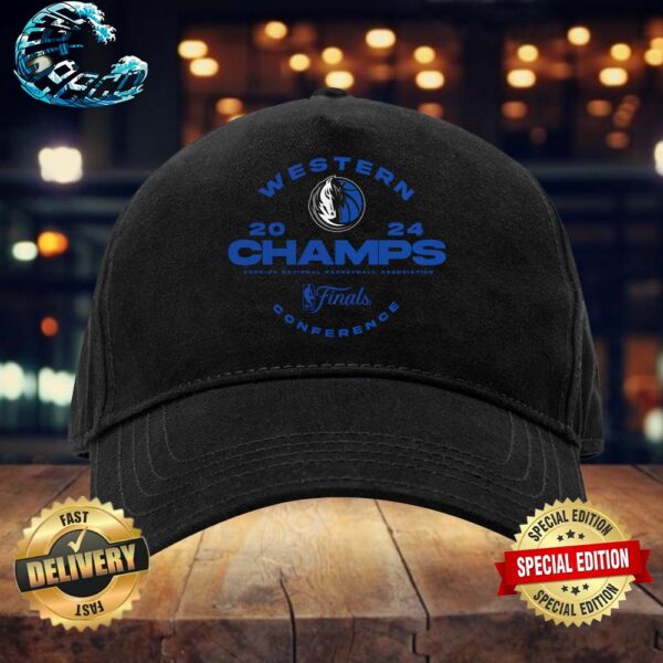 Dallas Mavericks 2024 Western Conference Champions NBA Finals Classic Hat Snapback Cap