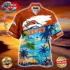 Denver Broncos NFL Hawaiian Shirt Beach Shorts