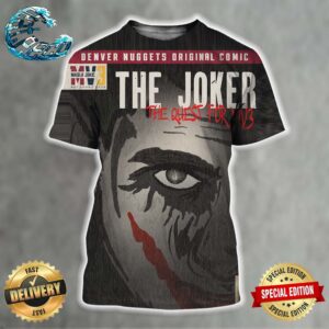 Denver Nuggets Original Comic Nikola Jokic The Joker The Quest For Mv3 All Over Print Shirt