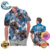 Detroit Lions Nfl Color Hibiscus Button Up Hawaiian Shirt