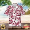 Dr Pepper Hawaiian Button Up Shirt Island Palm Leaves Shirt Dr