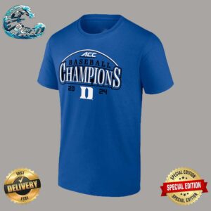 Duke Blue Devils Champions 2024 ACC Baseball Conference Tournament Unisex T-Shirt