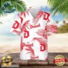 Duvel Beer Hawaiian Button Up Shirt Island Palm Leaves Shirt