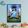 Manchester City Are Season 2023 2024 Premier League Champions Four-In-A-Row Wall Decor Poster Canvas