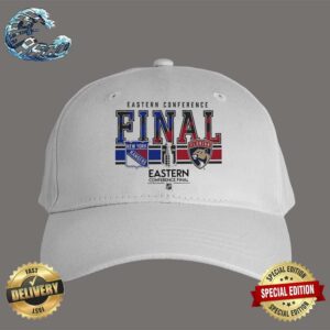 Florida Panthers Vs New York Rangers 2024 Eastern Conference Final Matchup Graphic Classic Cap Hat Snapback