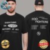 Foo Fighters Molecules Tour Two Sides Print Unisex T-Shirt