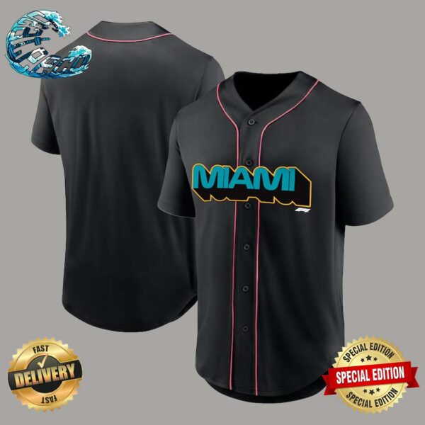 Formula 1 Miami Grand Prix Baseball Jersey