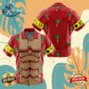 Doflamingo Pattern One Piece Button Up Anime Ape Hawaiian Shirt