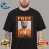 Welcome To The Club Mugshot Scottie Scheffler Unisex T-Shirt