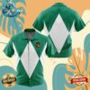 Green Ranger Ninjetti Mighty Morphin Power Rangers Button Up Anime Ape Hawaiian Shirt