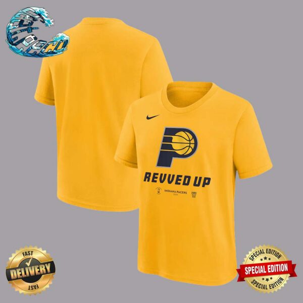 Indiana Pacers Revved Up Nike Unisex 2024 NBA Playoffs Mantra Vintage T-Shirt