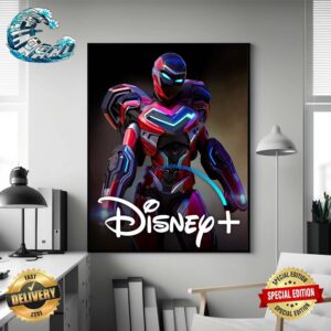 IronHeart New Look On Disney Plus In 2025 Home Decor Poster Canvas