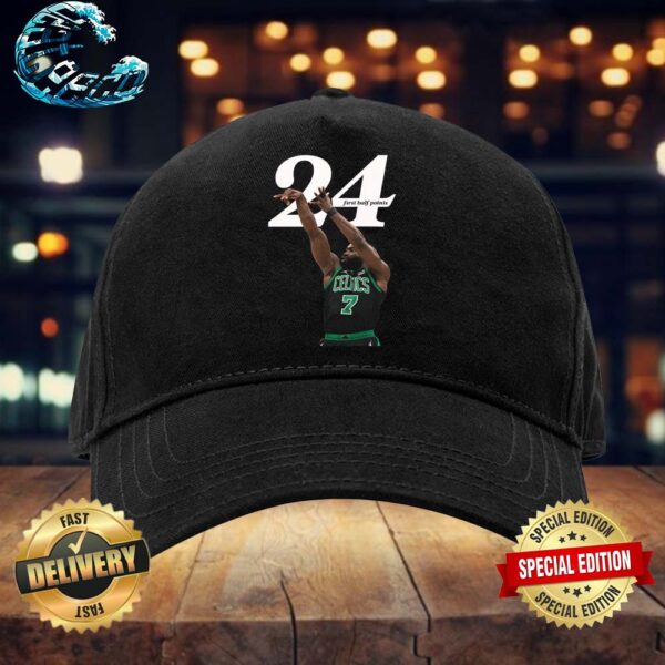 Jaylen Brown Boston Celtics In The First Half 24 Points Classic Cap Snapback Hat