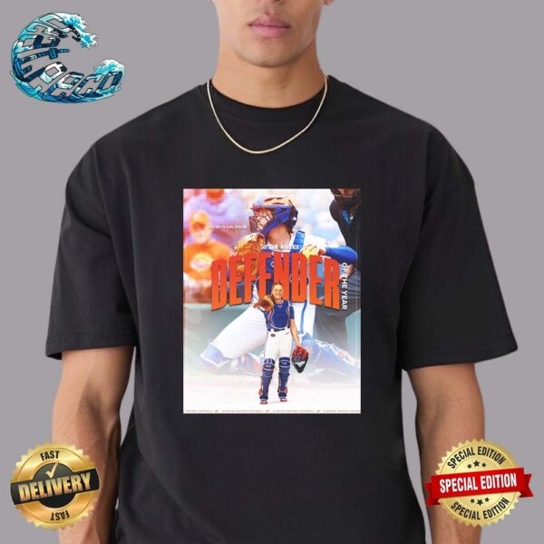 Jocelyn Erickson Florida Gators Softball Soft America 2024 Defender Of The Year Classic T-Shirt