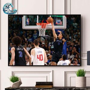 Josh Green Poster Dunks The Ball During The First Hall Of Game 6 NBA Playoffs 2024 Poster Canvas