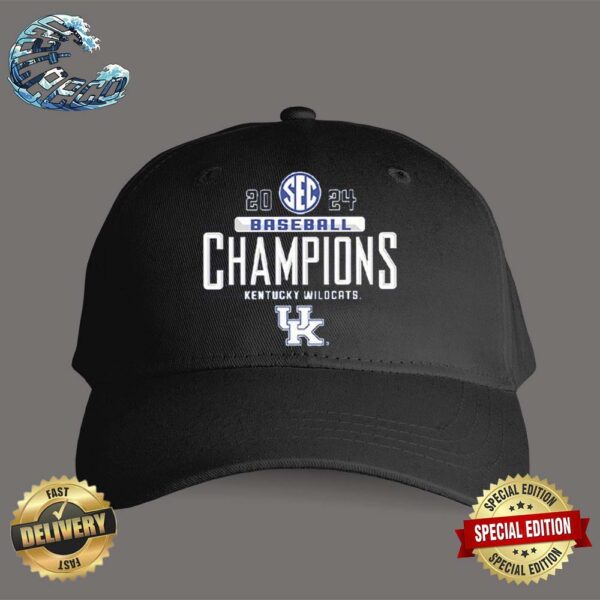 Kentucky Wildcats 2024 SEC Baseball Regular Season Champions Classic Cap Hat Snapback