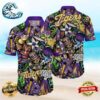 LSU Tigers Coconut Aloha Hawaiian Shirt Beach Shorts Custom Name For Men Women