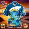 Los Angeles Chargers NFL Hawaiian Shirt Beach Shorts