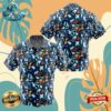 Magical Creatures Pokemon Button Up Anime Ape Hawaiian Shirt