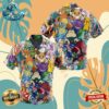 Lucario x Mega Lucario Pokemon Button Up Anime Ape Hawaiian Shirt