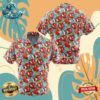 Magical Creatures Pokemon Button Up Anime Ape Hawaiian Shirt