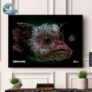 Matheuss Berant 24 Gremlins Limited Edition Version B Edition Wall Decor Poster Canvas