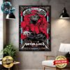 Saxon And Uriah Heep Hell Fire And Chaos In Texas 2024 Starting At The Gig In Cedar Park TX On May 27th Home Decor Poster Canvas