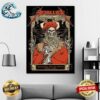 Metallica M72 Poster Limited Edition Show At The I-Days Festival Ippodromo Snai La Maura In Milan Italy On 29 May 2024 Wall Decor Poster Canvas