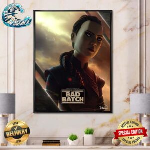Ming-Na Wen As Fennec Shand On A New Poster For Star Wars The Bad Batch Poster Canvas