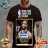 Golden State Warriors Guard Stephen Curry Is The Recipient Of The Jerry West Trophy As The 2023-24 KIA NBA Clutch Player Of The Year All Over Print Shirt