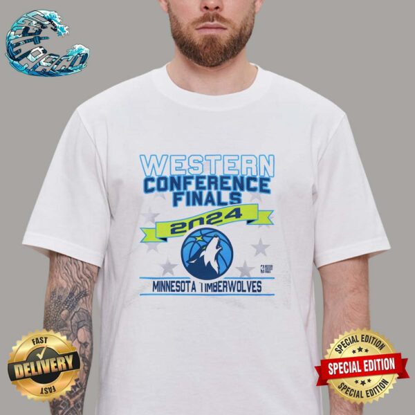 Minnesota Timberwolves Stadium Essentials 2024 Western Conference Finals Classic T-Shirt