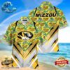 Missouri Tigers Summer Beach Hawaiian Shirt Hibiscus Pattern For Sports Fan