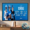 Detroit Lions NFL 2024 Season Schedule Home Decor Poster Canvas