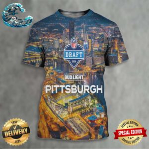 NFL Draft 2026 Is Headed To Pittsburgh All Over Print Shirt