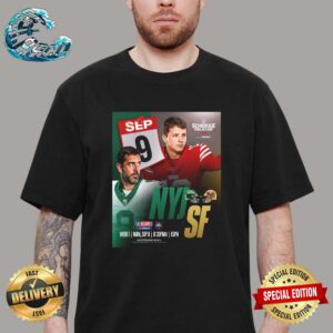 NFL Schedule Release 24 Week 1 New York Jets Vs San Francisco 49ers On Monday September 9 Vintage T-Shirt