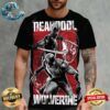 New Look At Deadpool And Wolverine In Promotional Art All Over Print Shirt