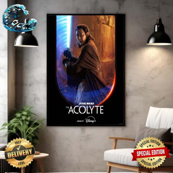 New Character Master Sol Poster For Star Wars The Acolyte Premiering On Disney+ On June 4 Wall Decor Poster Canvas