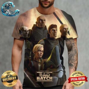 New Character Posters For Star Wars The Bad Batch Season 3 All Over Print Shirt