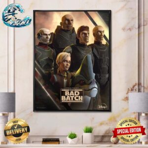 New Character Posters For Star Wars The Bad Batch Season 3 Home Decor Poster Canvas