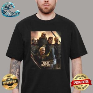 New Character Posters For Star Wars The Bad Batch Season 3 Vintage T-Shirt
